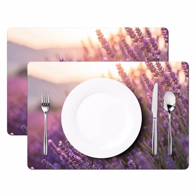 Set de table - Lavande - Pourpre - Soleil — 2