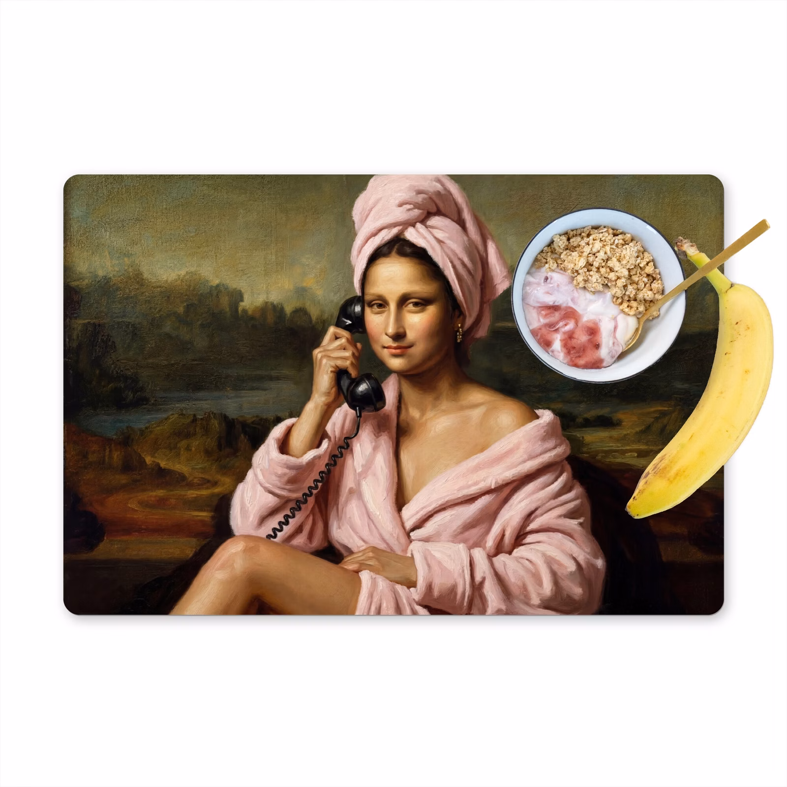 Set de table - Mona - Classique - Rose — 1