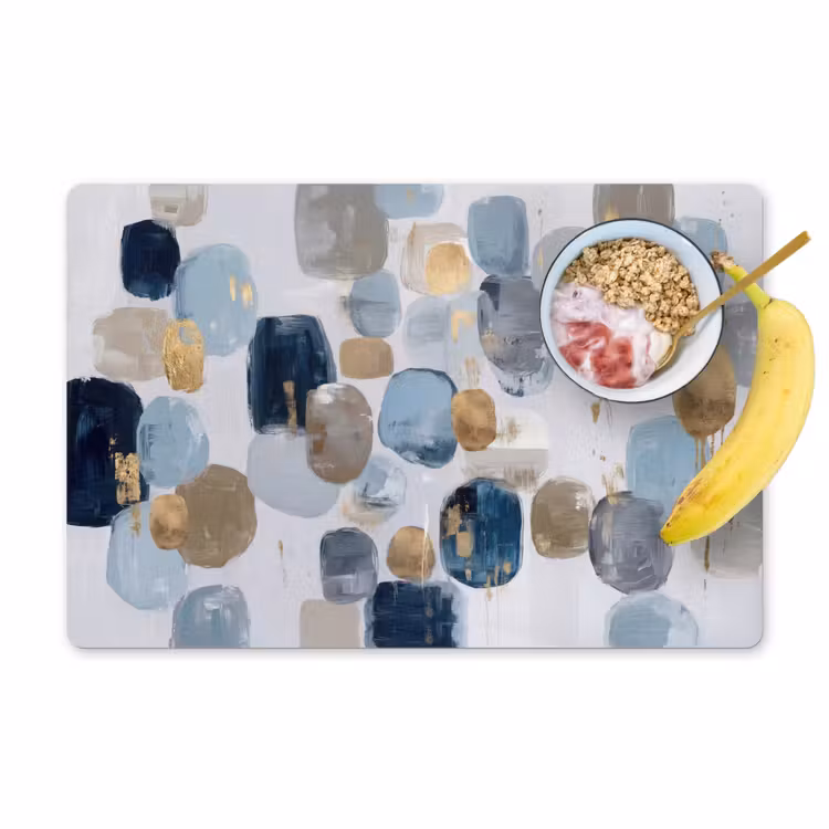 Set de table - Abstrait - Or - Formes — 1