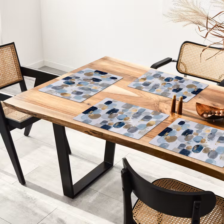 Set de table - Abstrait - Or - Formes — 3