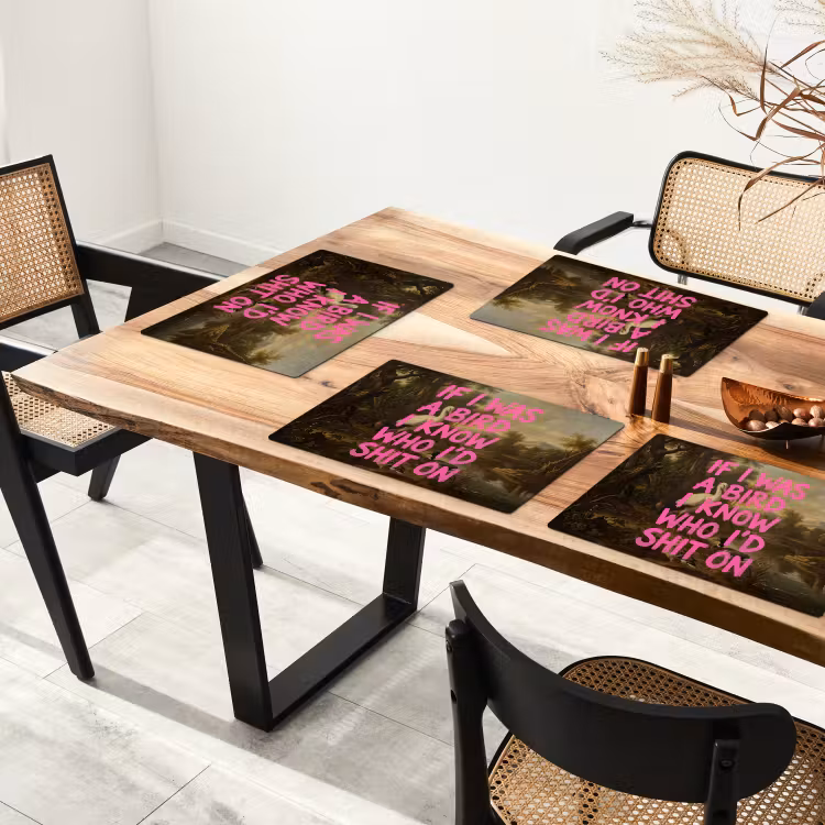 Set de table - Classique - Humour - Rose — 3