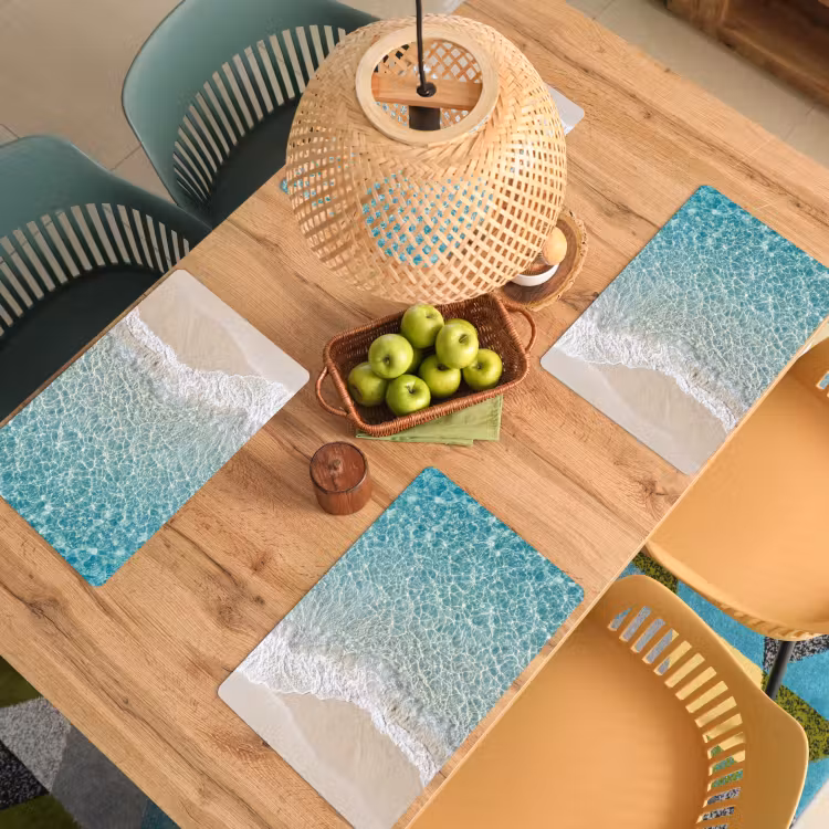 Set de table - Côtière - Sable - Bleue — 4
