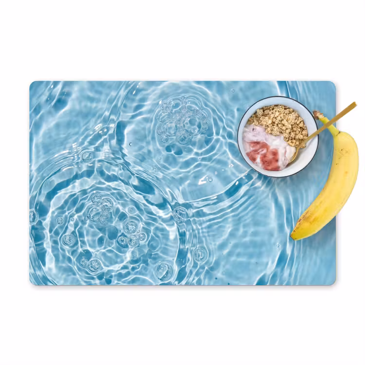 Set de table - Eau - Bleu - bulles — 1