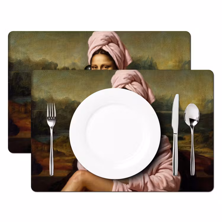 Set de table - Mona - Classique - Rose — 2