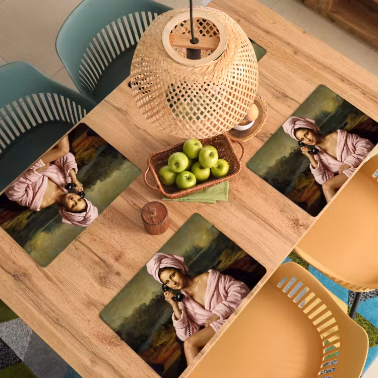 Set de table - Mona - Classique - Rose — 4