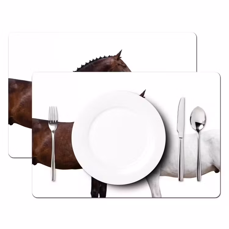 Set de table - Cheval - Moderne - Equilibre — 2