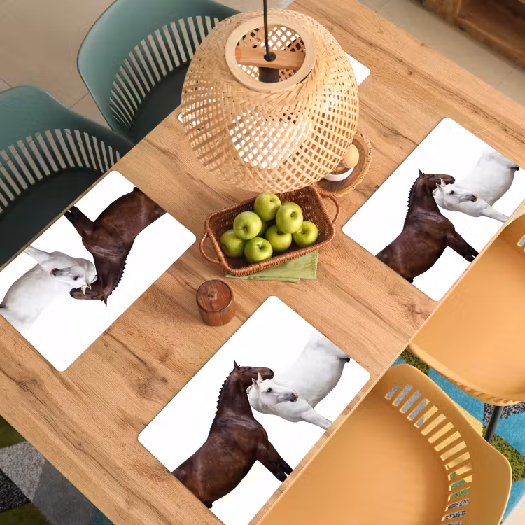 Set de table - Cheval - Moderne - Equilibre — 4