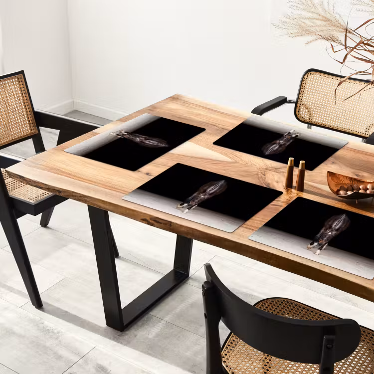 Set de table - Cheval - Moderne - Portrait — 3
