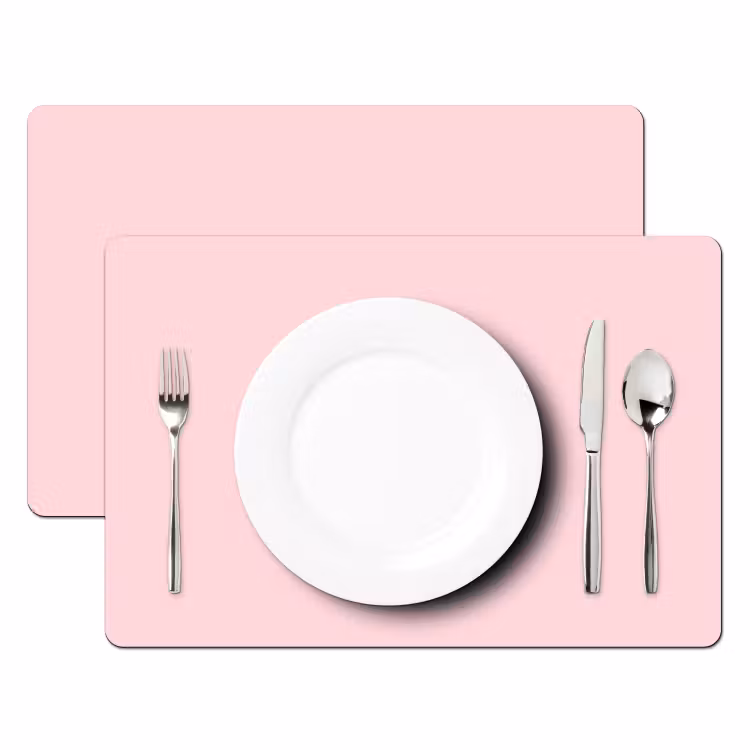 Set de table - Bisou - Rose - Ombre — 2
