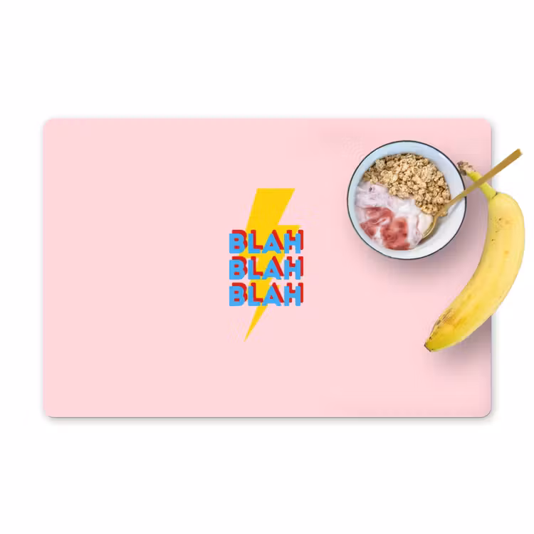 Set de table - Blah - Eclair - Rose — 1