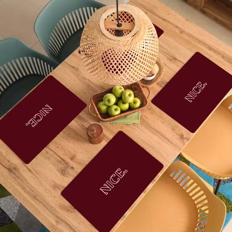 Set de table - Bordeaux - Nice - minimaliste — 4