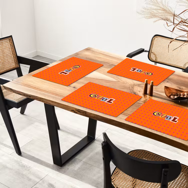 Set de table - Cool - Dots - Orange — 3