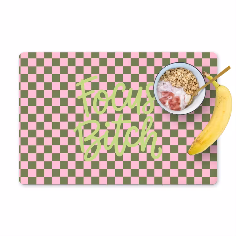 Set de table - Focus - Boîtes - Rose — 1