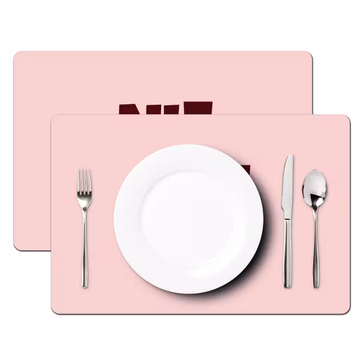 Set de table - Nice - Point d'exclamation - Rose — 2