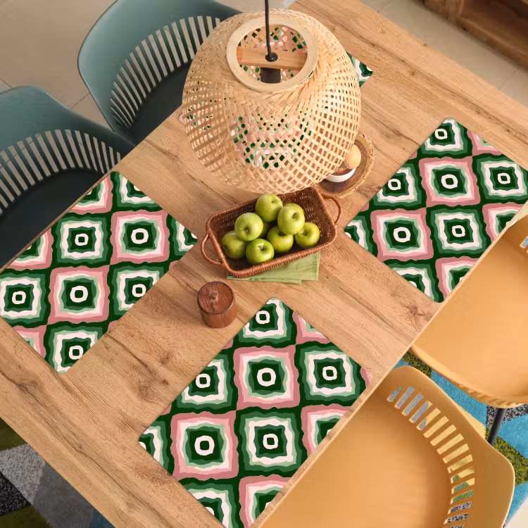 Set de table - Design - Organic - Colourful — 4