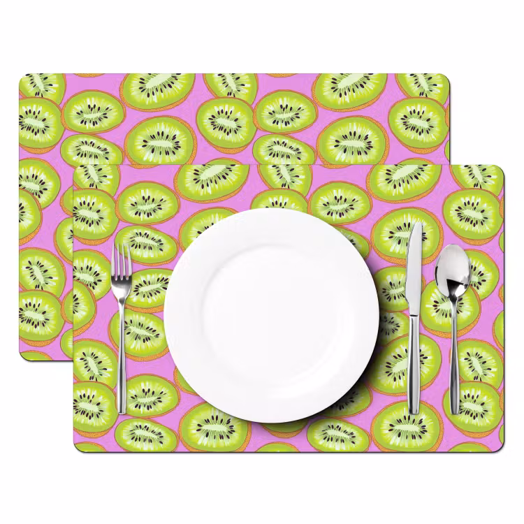 Set de table - Kiwi - Ludique - Vert — 2