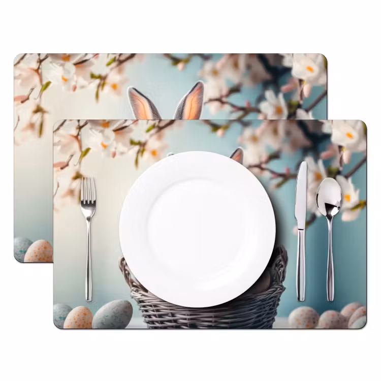 Set de table - Lapin - Œufs - Panier — 2