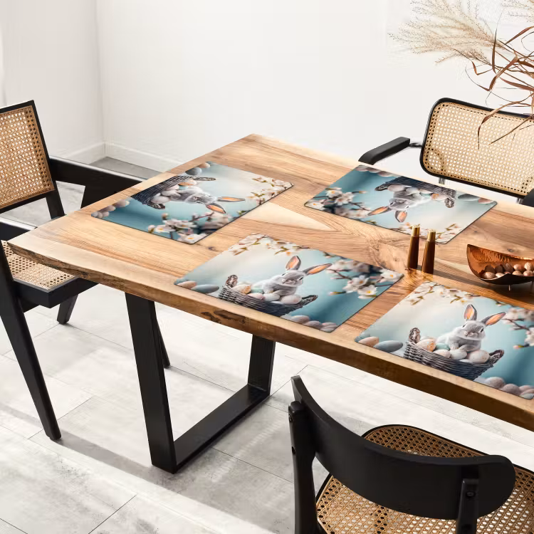 Set de table - Lapin - Œufs - Panier — 3