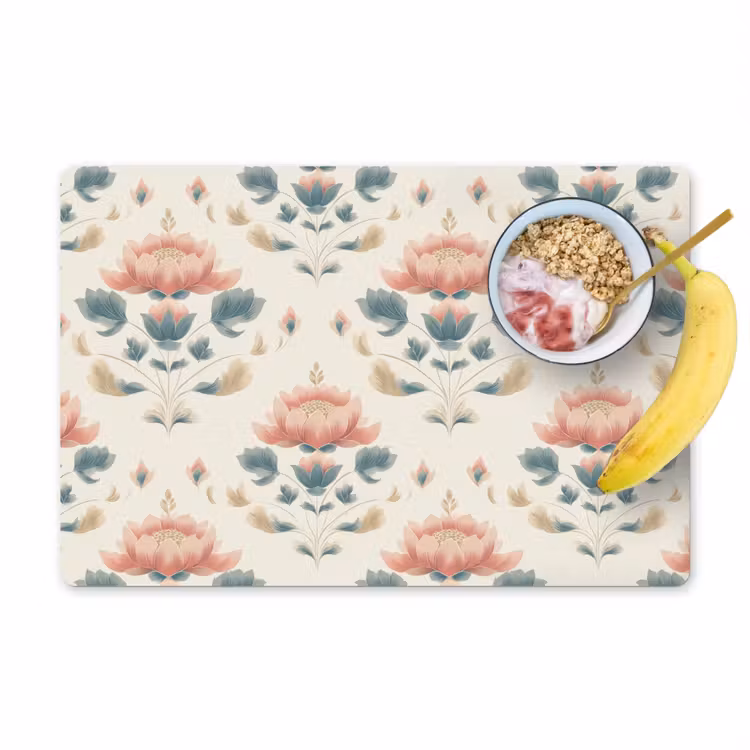 Set de table - Lotus - Fleurs - Rose — 1