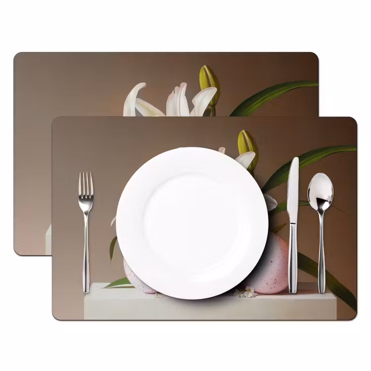Set de table - Lys - Œufs - Pâques — 2