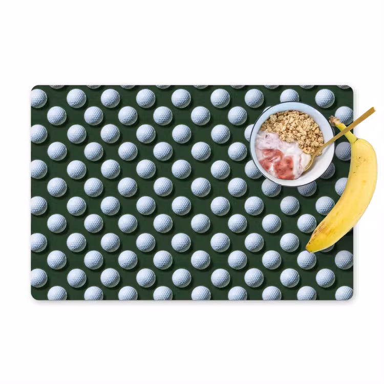 Set de table - Balles - Golf - Vertes — 1