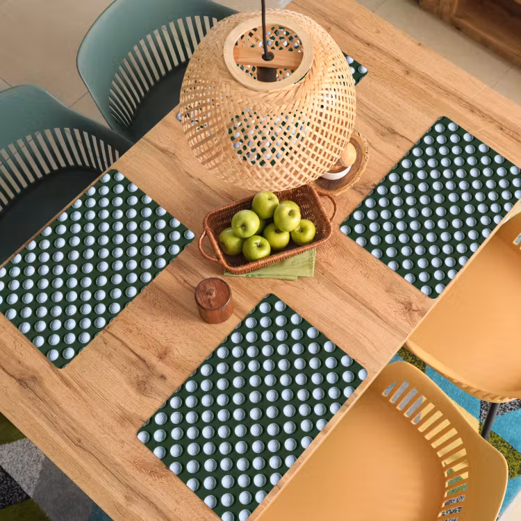Set de table - Balles - Golf - Vertes — 4