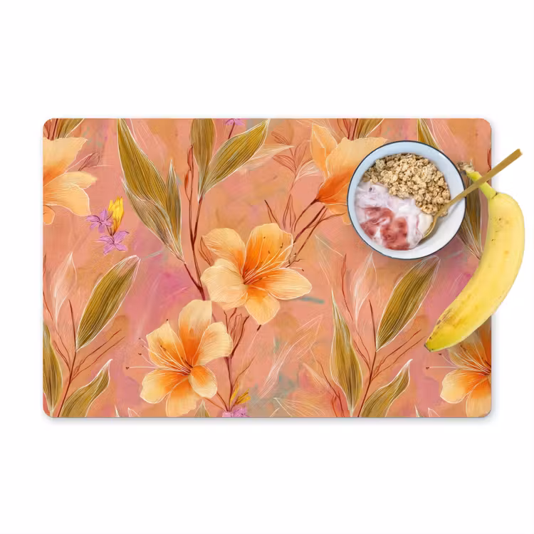 Set de table - Botanique - Floral - Coloré — 1