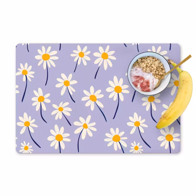 Set de table - Modern - Daisy - Purple — 1