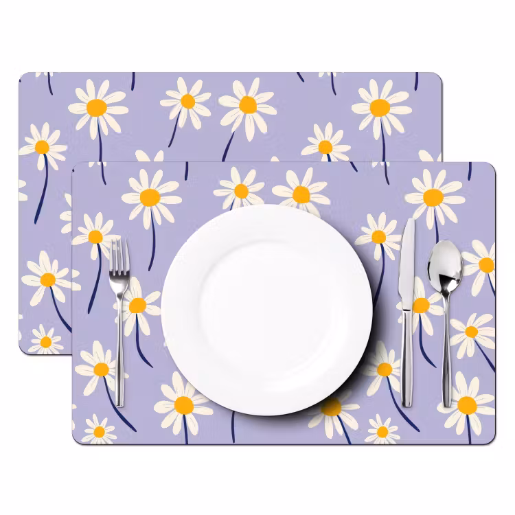 Set de table - Modern - Daisy - Purple — 2