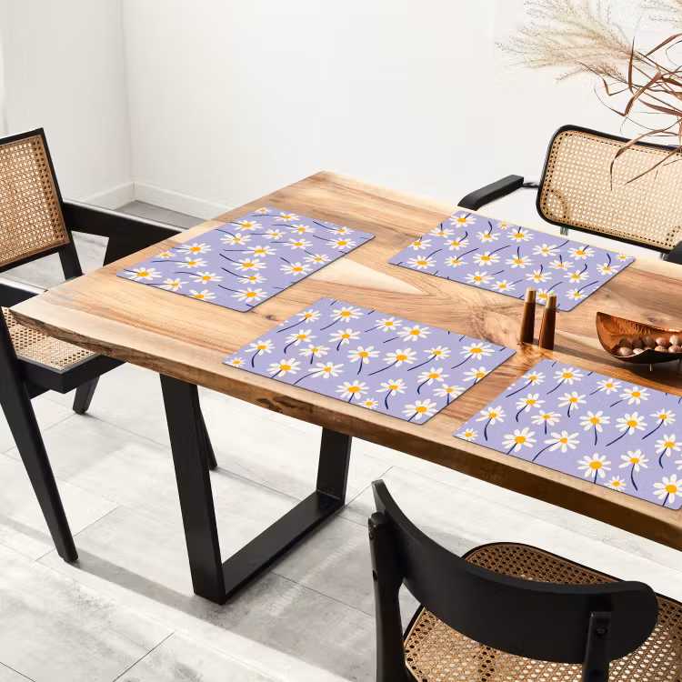 Set de table - Modern - Daisy - Purple — 3