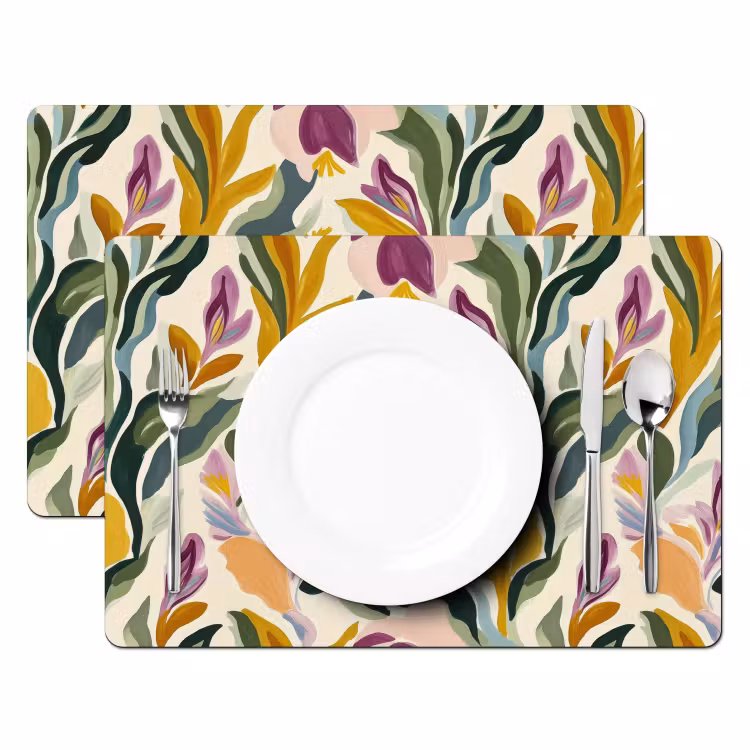 Set de table - Moderne - Abstrait - Coloré — 2