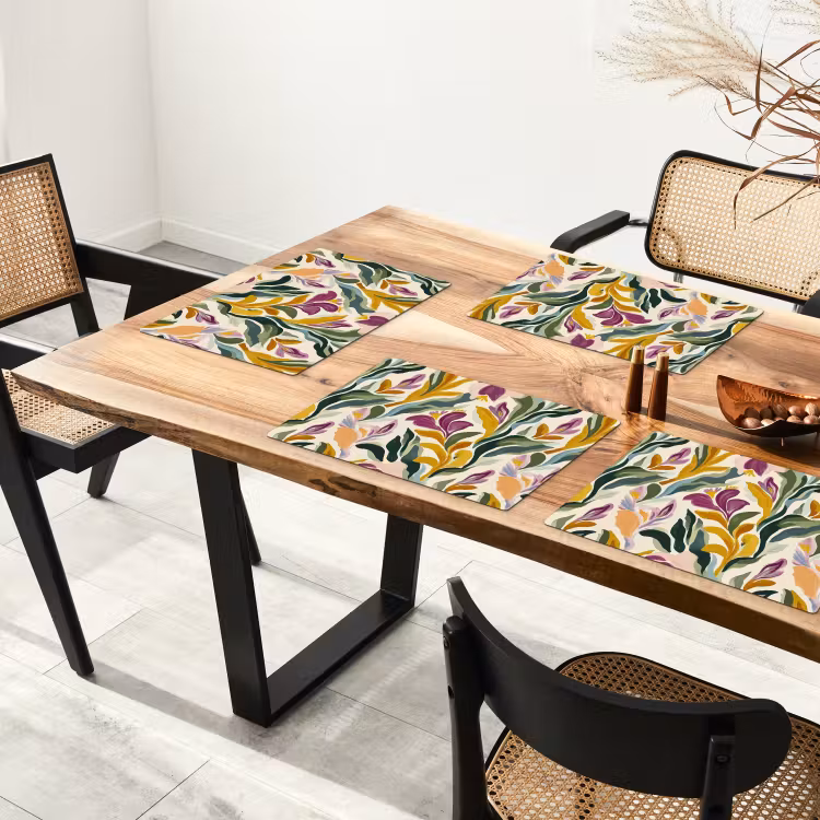 Set de table - Moderne - Abstrait - Coloré — 3