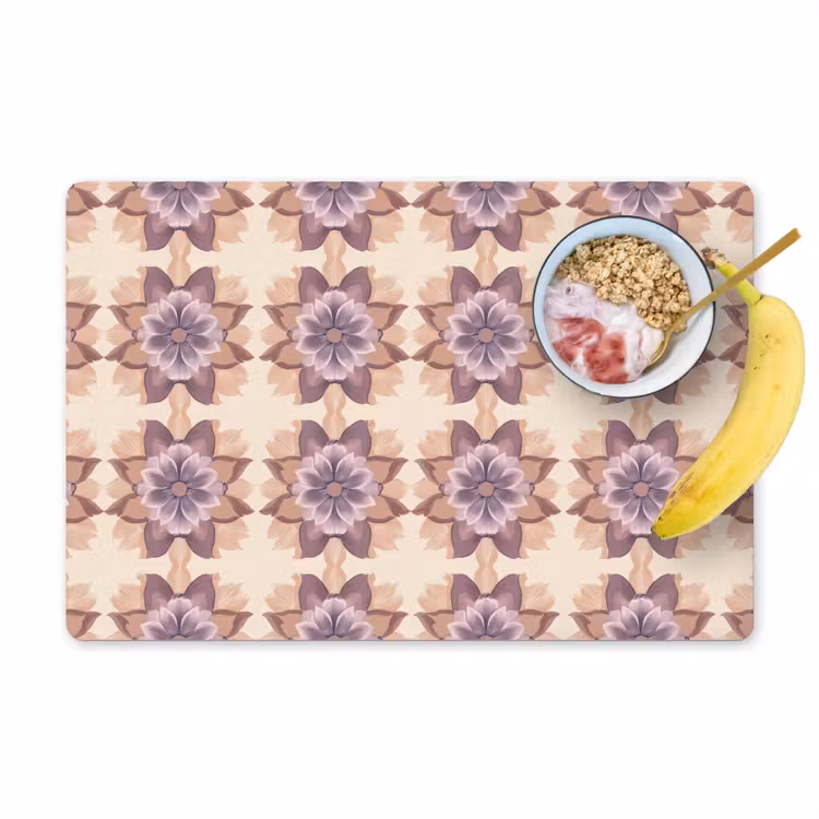 Set de table - Classique - Motif - Violet — 1