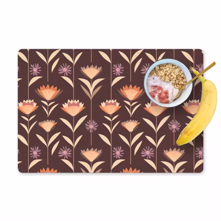 Set de table - Elégant - Rétro - Marron — 1