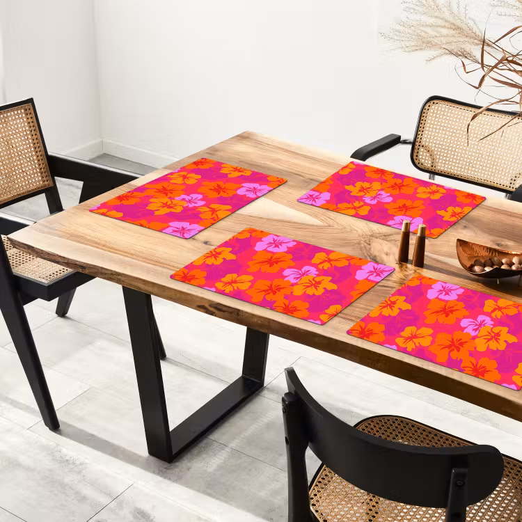 Set de table - Été - Hibiscus - Coloré — 3