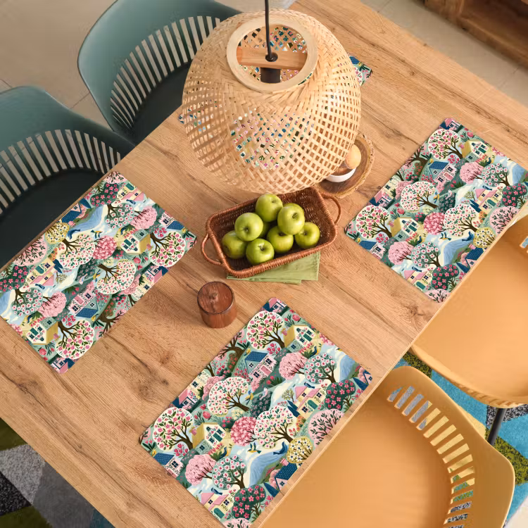 Set de table - Nostalgique - Idyllique - Coloré — 4