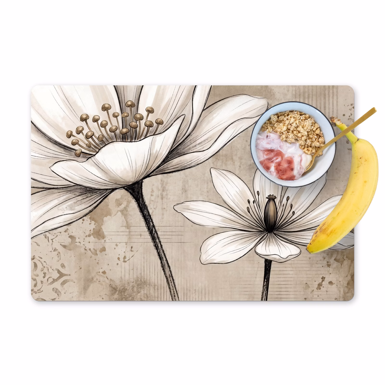 Set de table - Moderne - Design - Blanc — 1