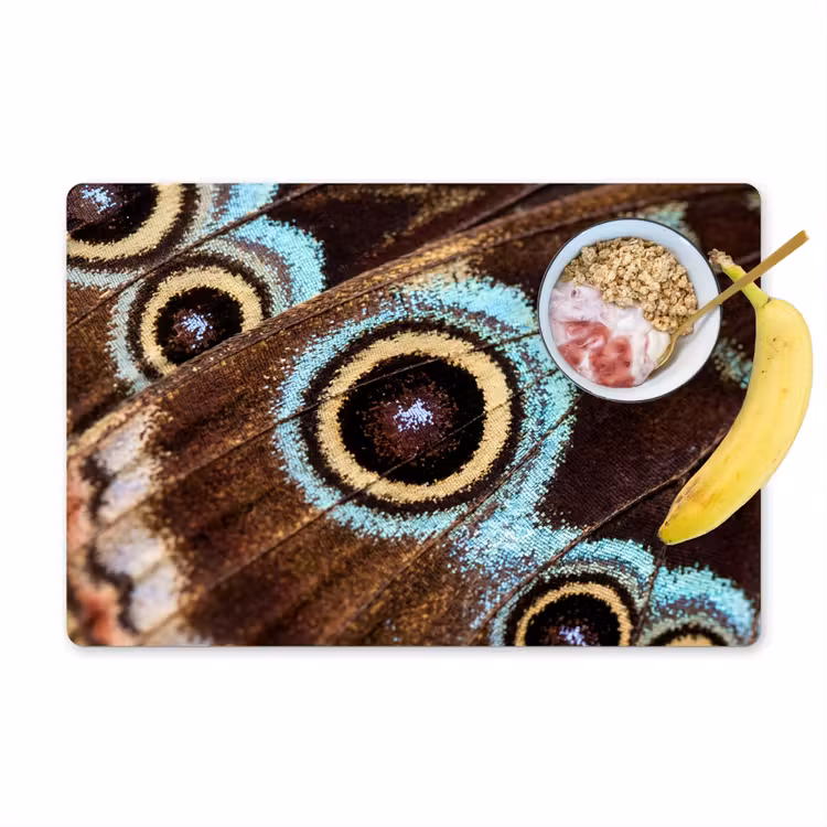 Set de table - Ailes - Papillon - Bleu — 1