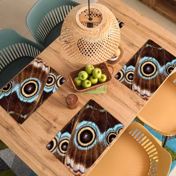 Set de table - Ailes - Papillon - Bleu — 4
