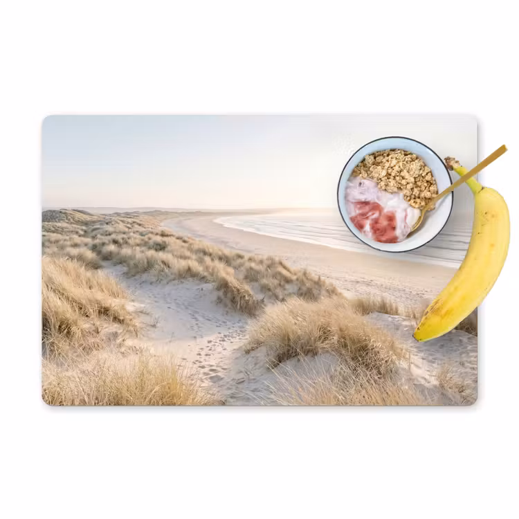 Set de table - Dunes - Plage - Beige — 1