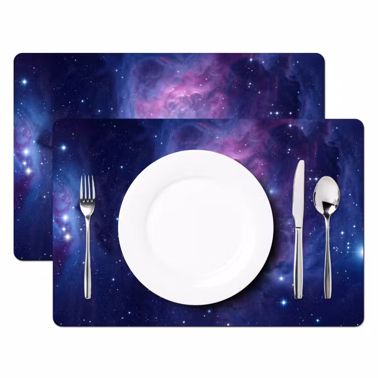 Set de table - Espace - Étoiles - Colorées — 2