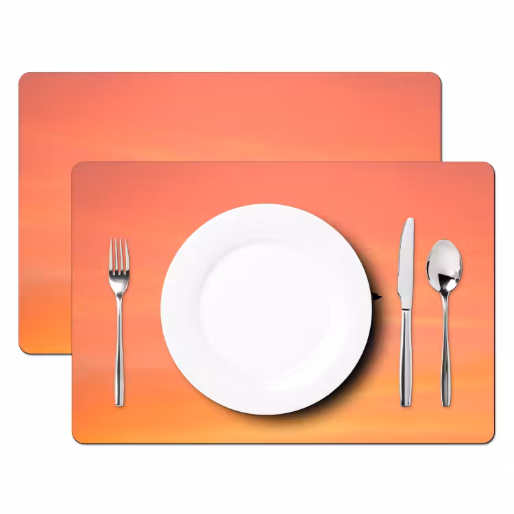 Set de table - Essaim - Oiseaux - Orange — 2