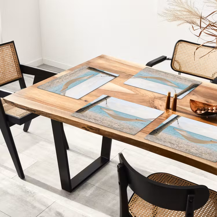 Set de table - Hamac - Plage - Blanc — 3