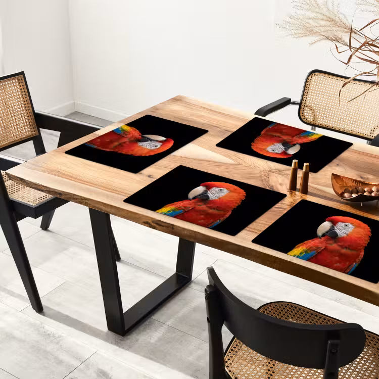 Set de table - Ara - Portrait - Rouge — 3