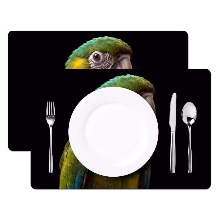 Set de table - Ara - Portrait - Vert — 2