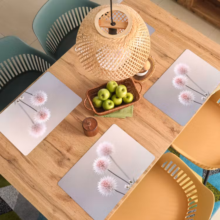 Set de table - Fleurs - Bulbes - Rose — 4