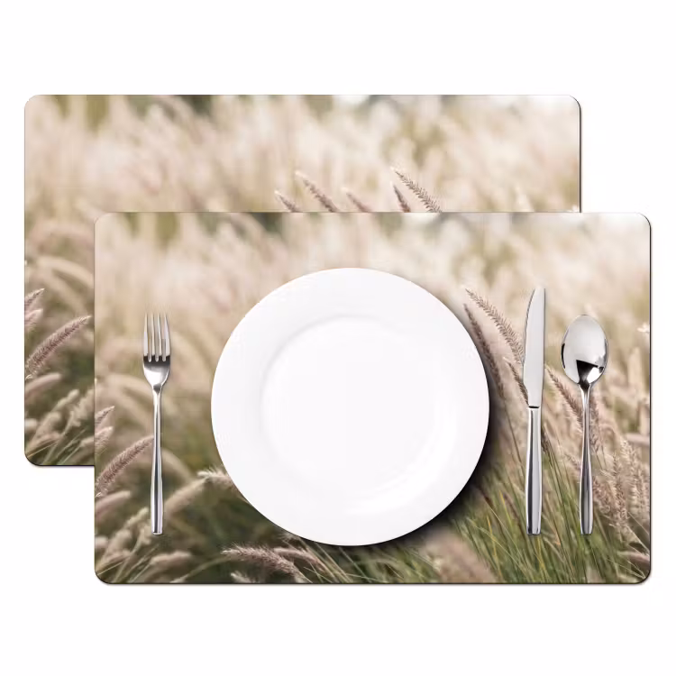 Set de table - Herbe - Gros plan - Vert — 2