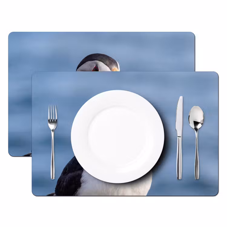 Set de table - Macareux - Portrait - Nature — 2