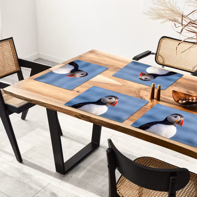 Set de table - Macareux - Portrait - Nature — 3