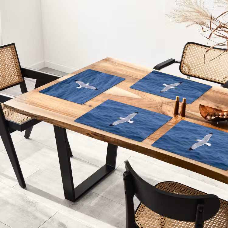Set de table - Mouette - Océan - Bleu — 3